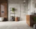 SPC Tile Flooring - Concrete Dusk