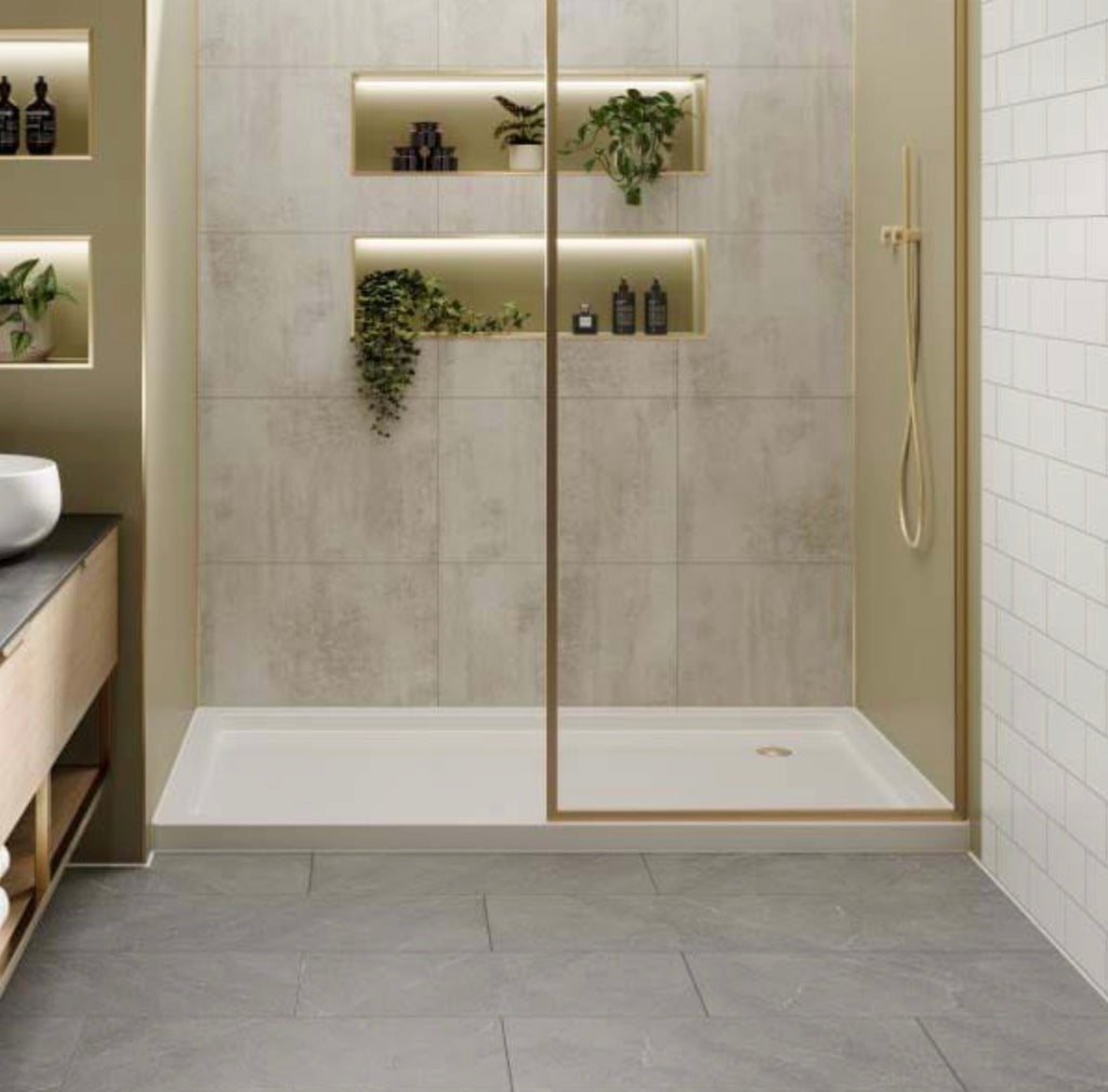 Multipanel Grout Edge Tile Flooring - Monza
