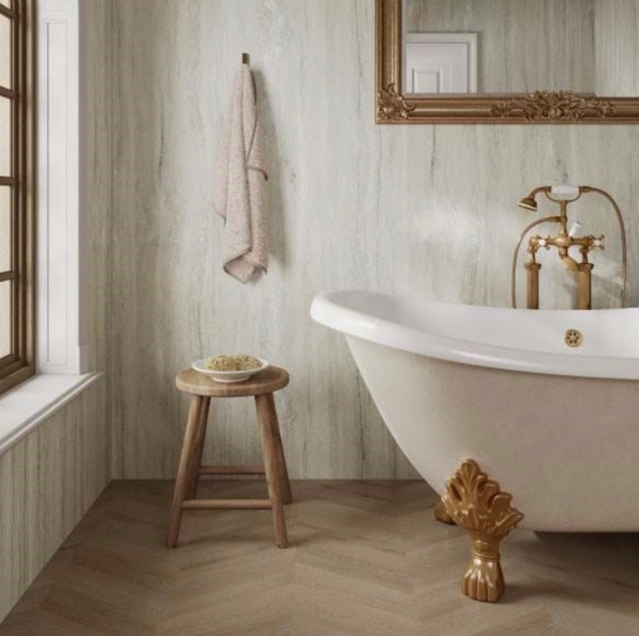 Multipanel Chevron Flooring - Como