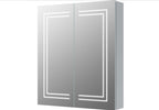 Cabinet Mirrors - Suki 600mm 2 Door Front-Lit LED Mirror Cabinet
