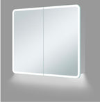 Cabinet Mirrors - Akari 600mm 2 Door LED Mirrored Cabinet