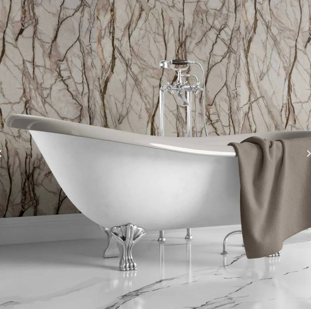 Maxi Shower Panel - Antique Marble GLOSS