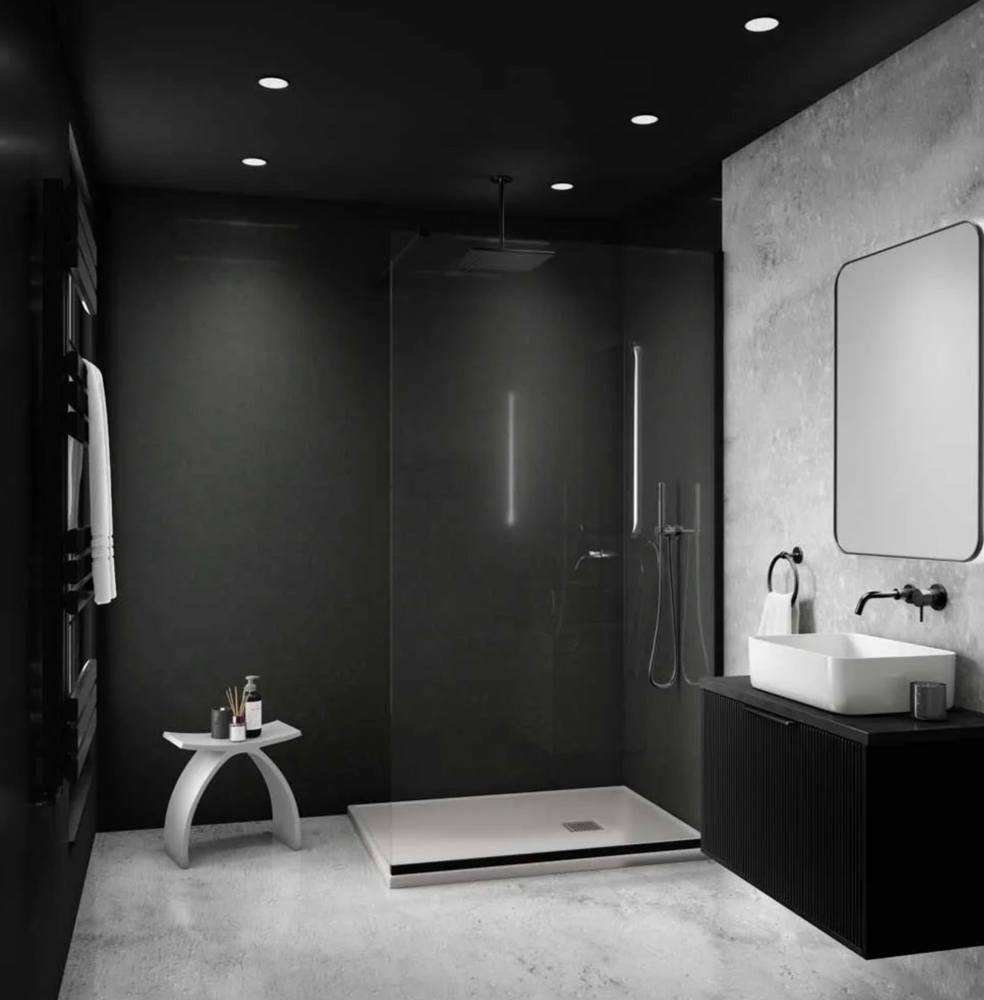 Maxi Shower Panel - Onyx Stone MATT