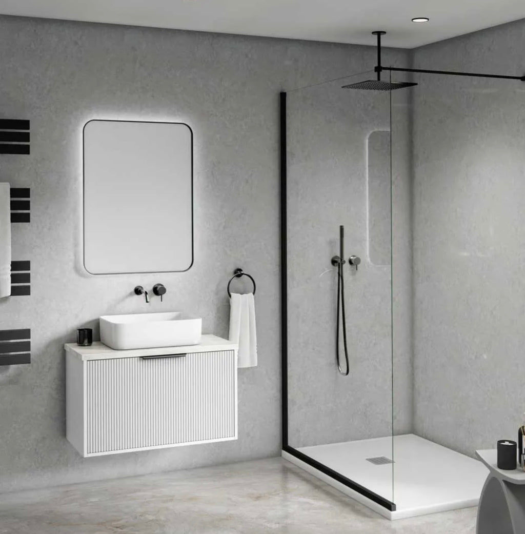 Maxi Shower Panel - Misty Stone MATT