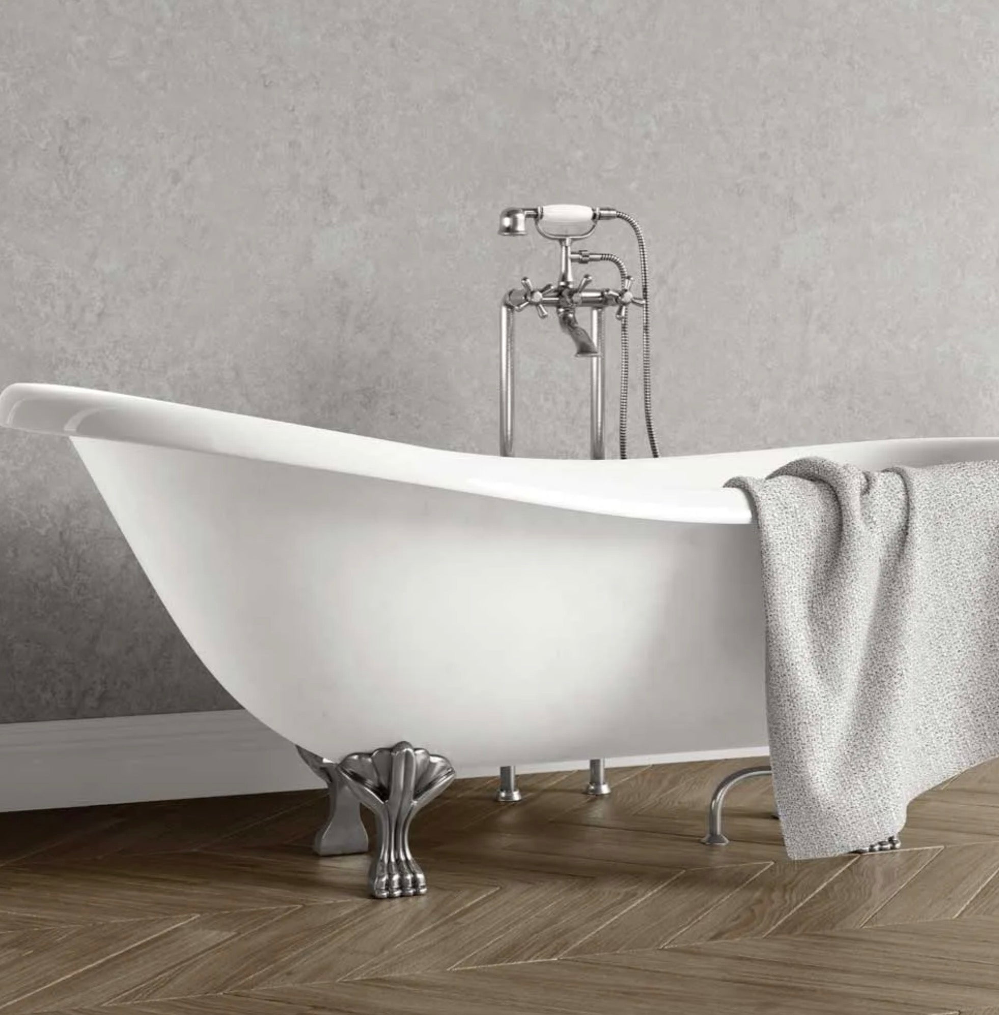 Maxi Shower Panel - Misty Stone MATT