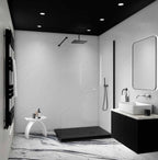 Maxi Shower Panel - Carrera White GLOSS|MATT