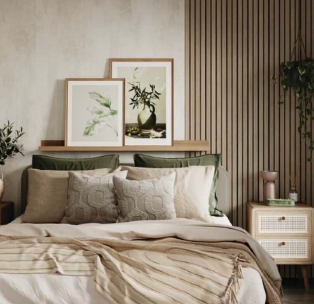 Naturepanel Wood Slat Collection - Beige Grey Lorenzo Oak