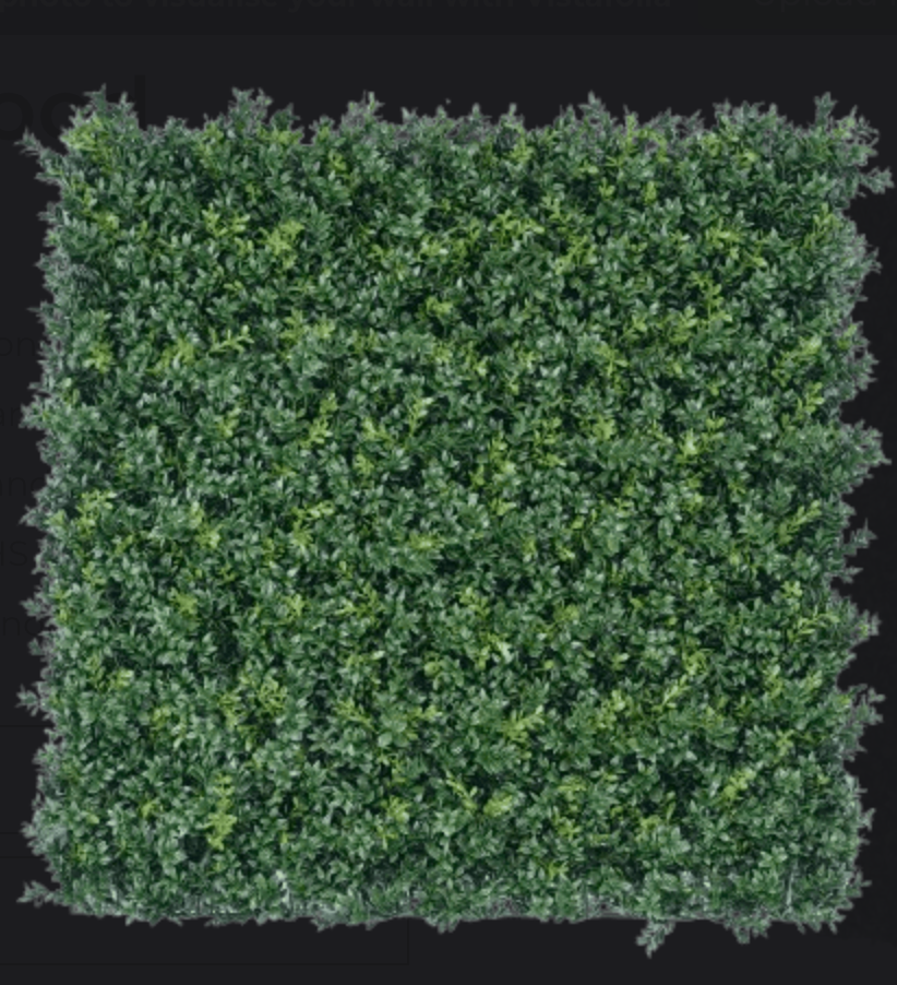 Luxury Boxwood Panel | Vistafolia