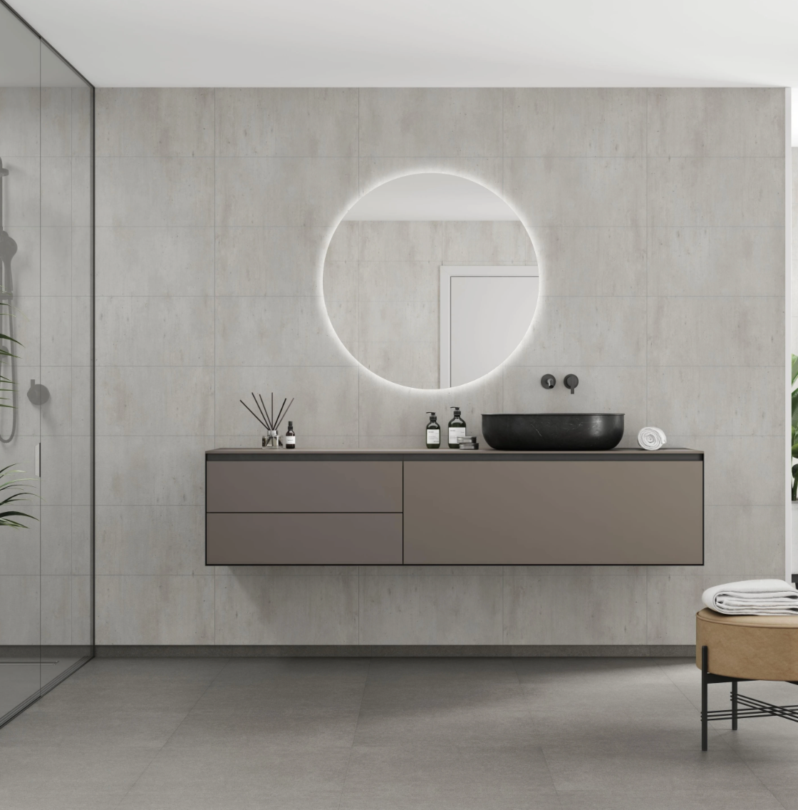 Fibo Scandinavian Range | Cracked Cement
