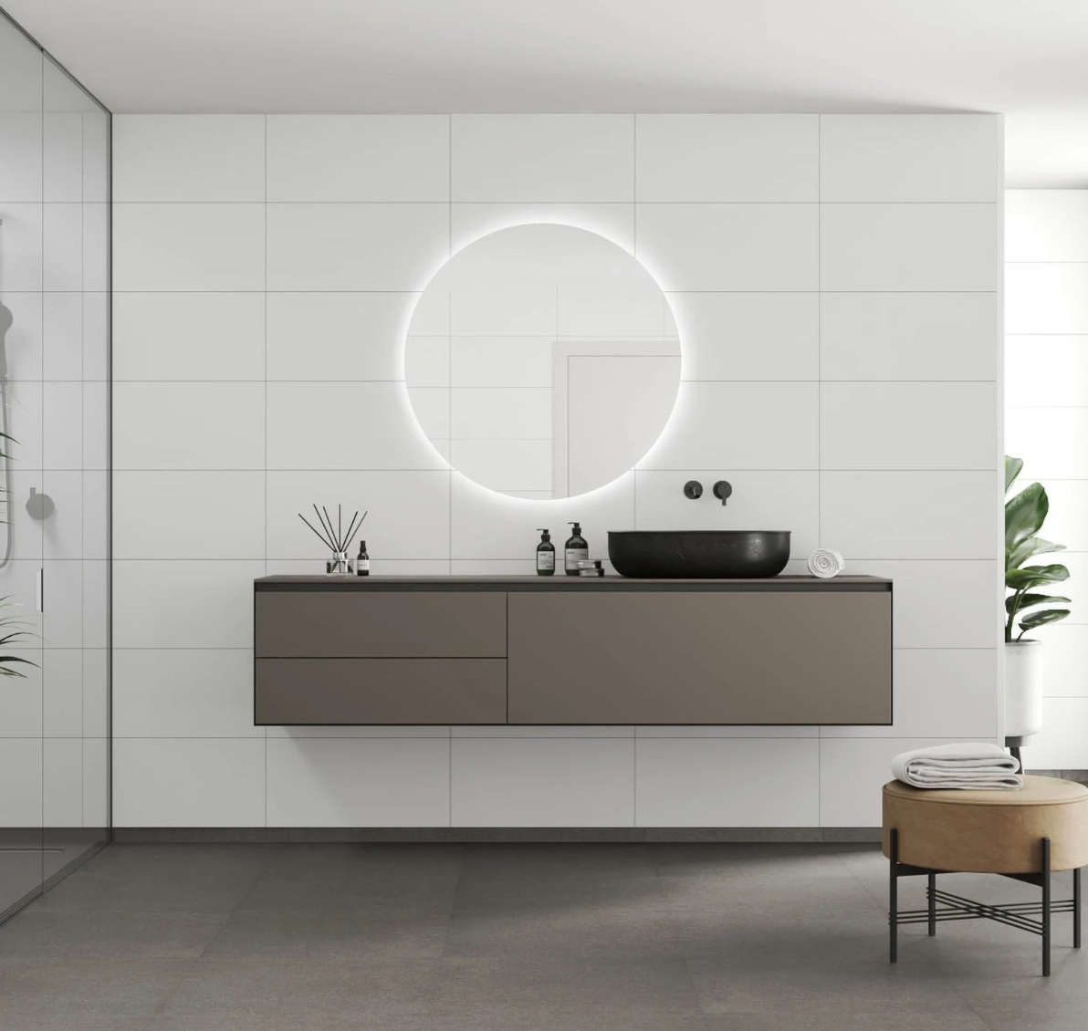 Fibo Contemporary Range | White Contrast