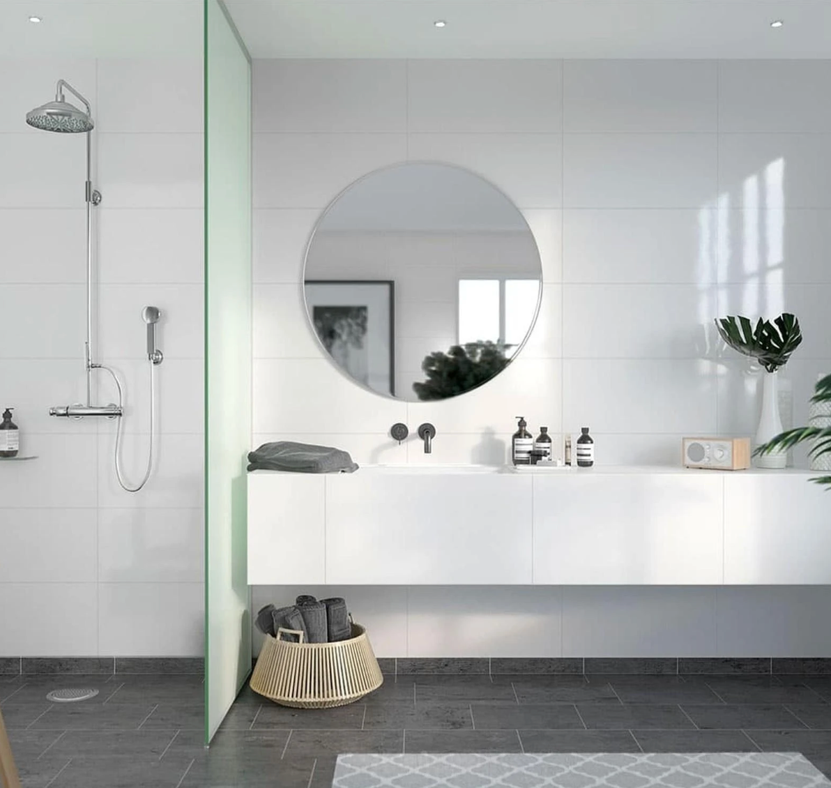 Fibo Contemporary Range | Athen White