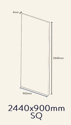 Wetwall Alloy Solid Colour Collection - Aqua | Gloss