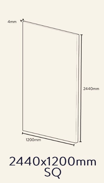 Wetwall Alloy Solid Colour Collection - Midnight Grey | Matt