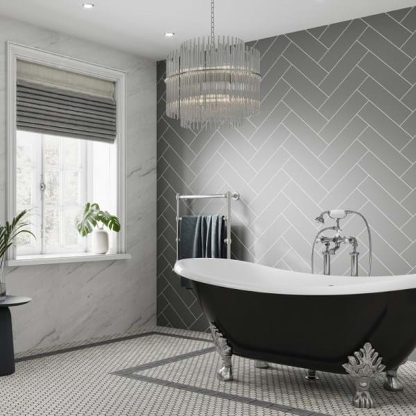 Multipanel Herringbone Tile Collection