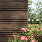 Solvo - Double Panel Chocolate Oak V Black (3m)