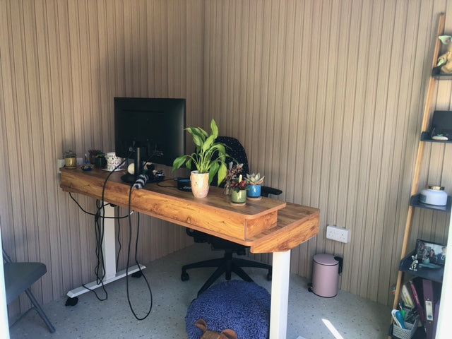 PVC Thermo-Slat Wall Panel - Ash Grey