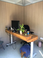 PVC Thermo-Slat Wall Panel - Ash Grey