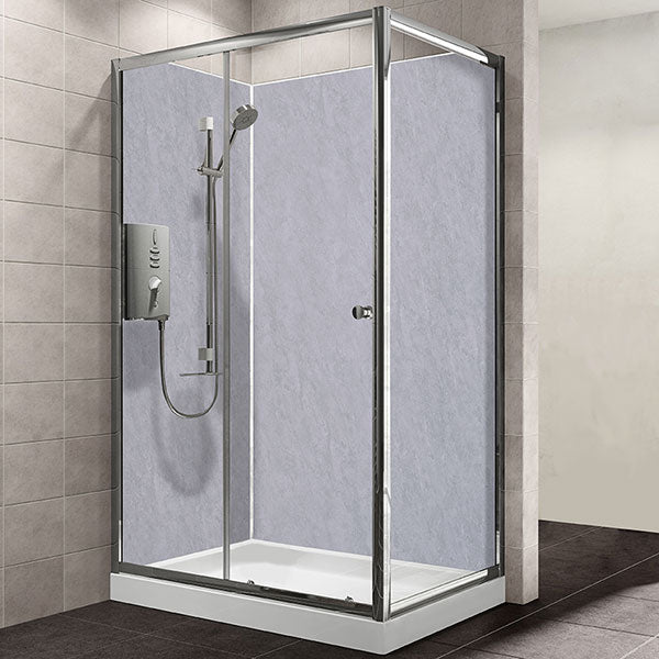 Maxi Shower Panel - Gloss Fusion Grey