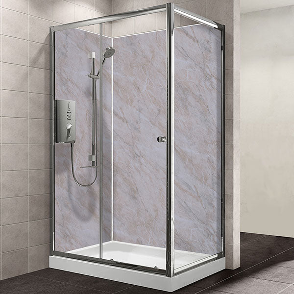 Maxi Shower Panel - Beige Marble GLOSS