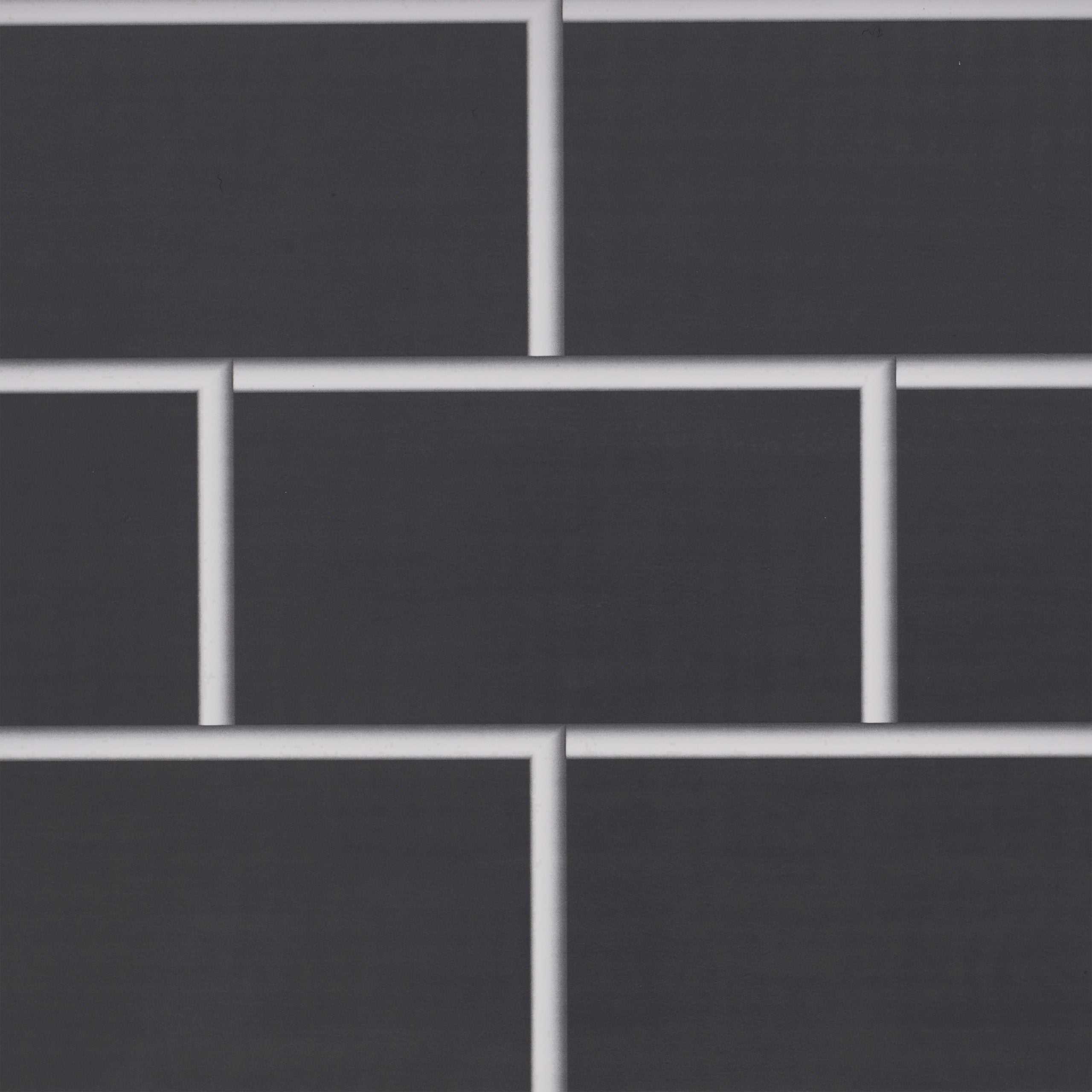 Proplas Wall Panel - Dark Grey Metro Tile