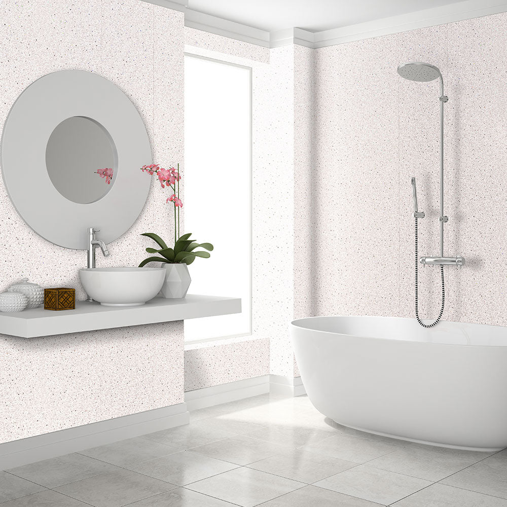 Decorwall Elite Range - White Sparkle