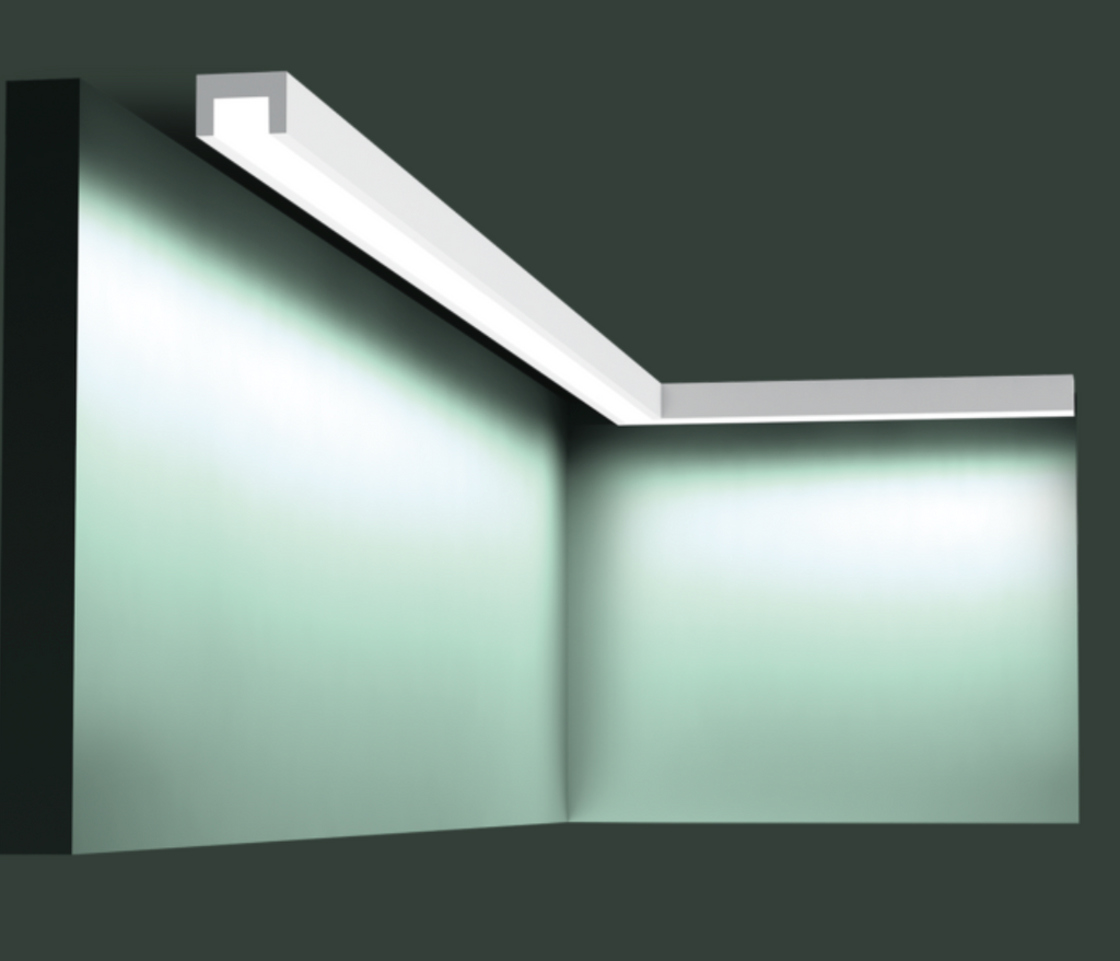 Ceiling Coving Lighting - Duropolymer CX190 U-Profile