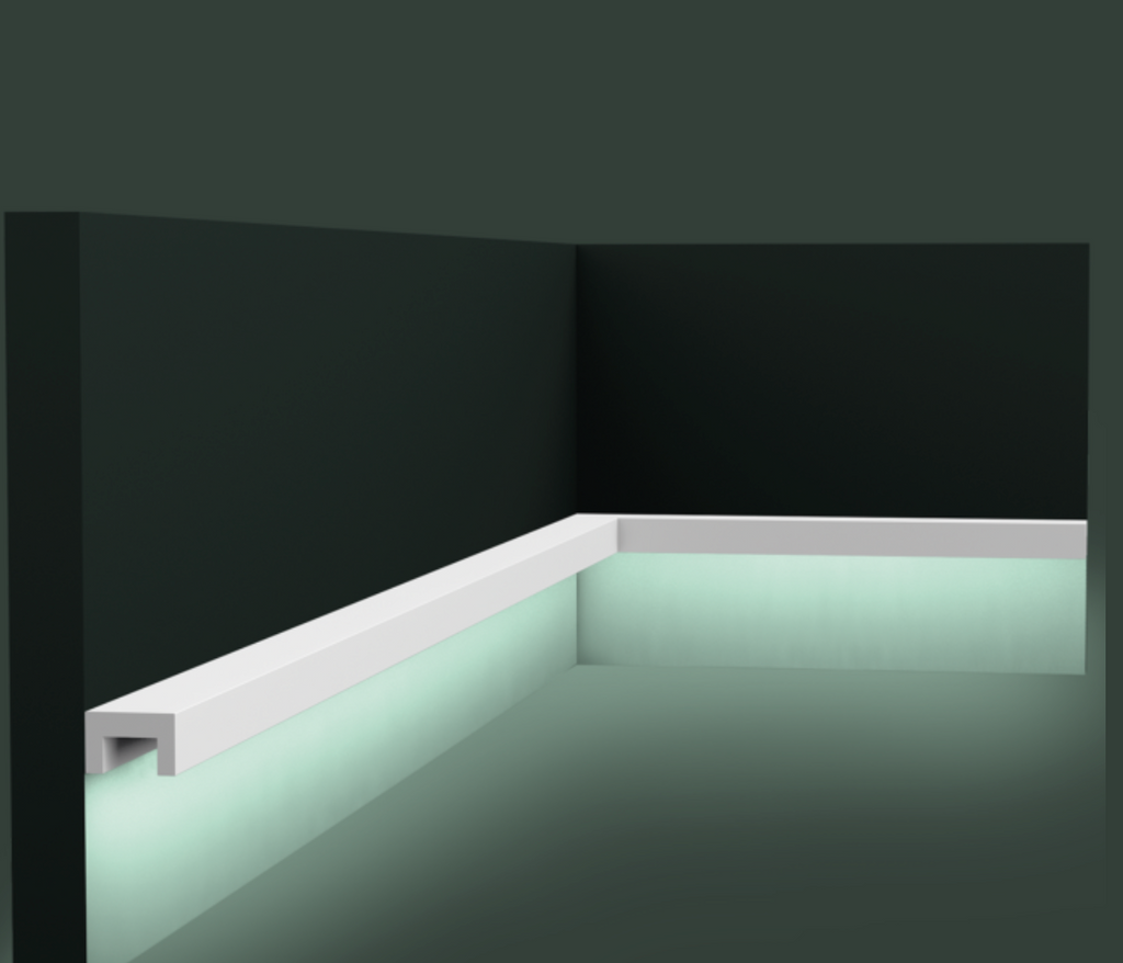 Ceiling Coving Lighting - Duropolymer CX190 U-Profile