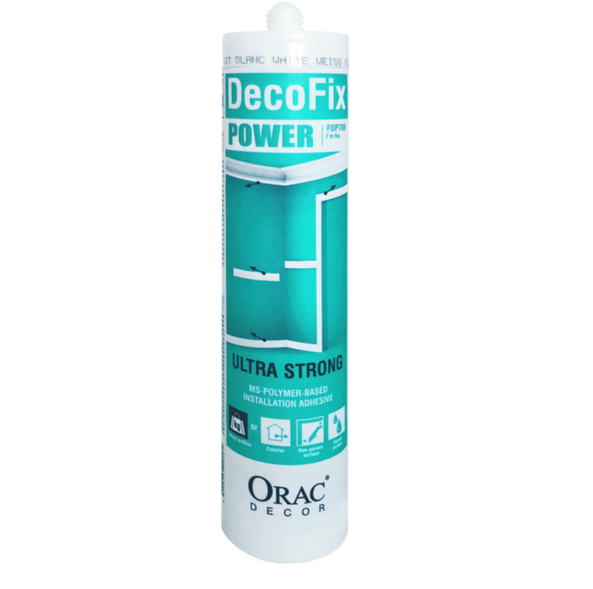 Orac Decor Adhesives - Decrofix Power FDP700