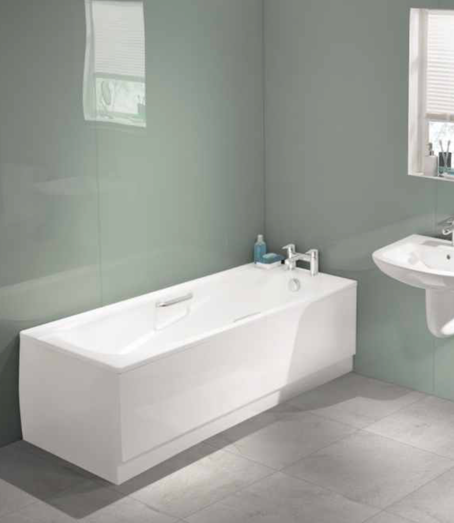 Showerwall Acrylic Solid Colours Collection - Sage