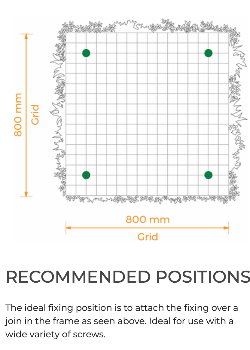 Fixing System | Vistafolia