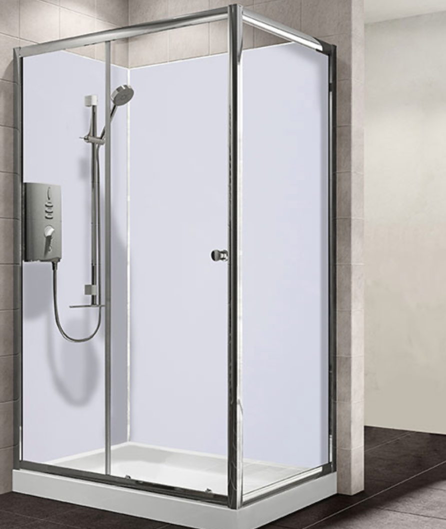 Maxi Shower Panel - White GLOSS