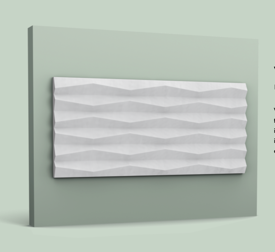 Orac Decor 3D Wall Panelling - W112 RIDGE