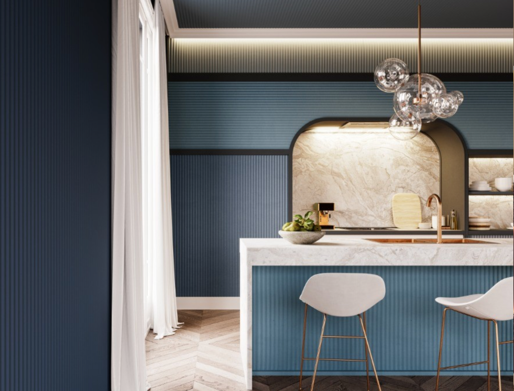 Orac Decor 3D Wall Panelling - W109 VALLEY