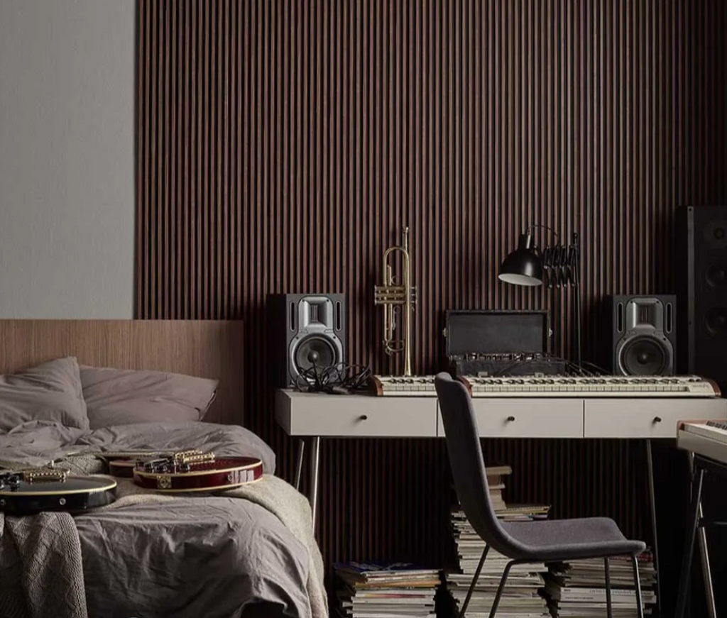 VOX Linerio S-Line Slat Panels - Mocca