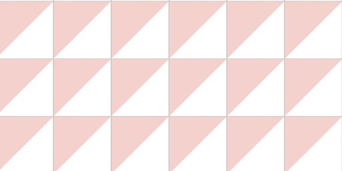 Showerwall Acrylic Patterns & Tiles Collection - Grafito Tile Blush