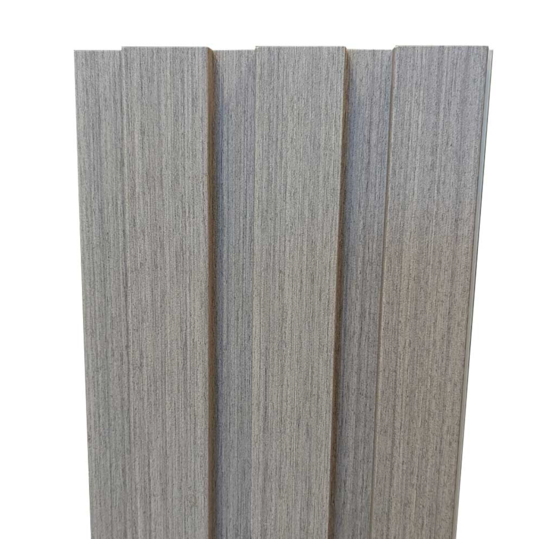 PVC Thermo-Slat Wall Panel - Ash Grey