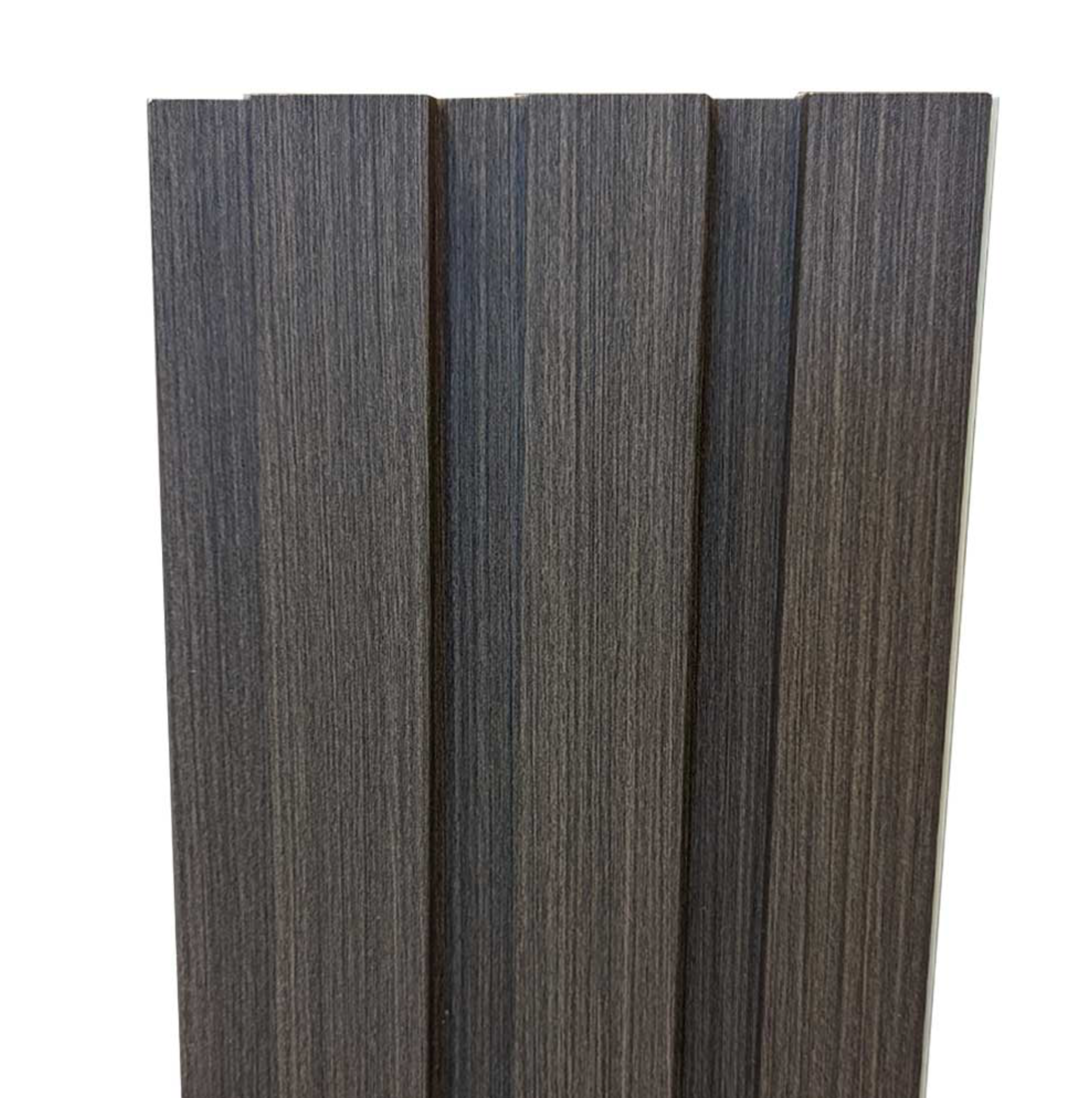 PVC Thermo-Slat Wall Panel - Hickery Brown