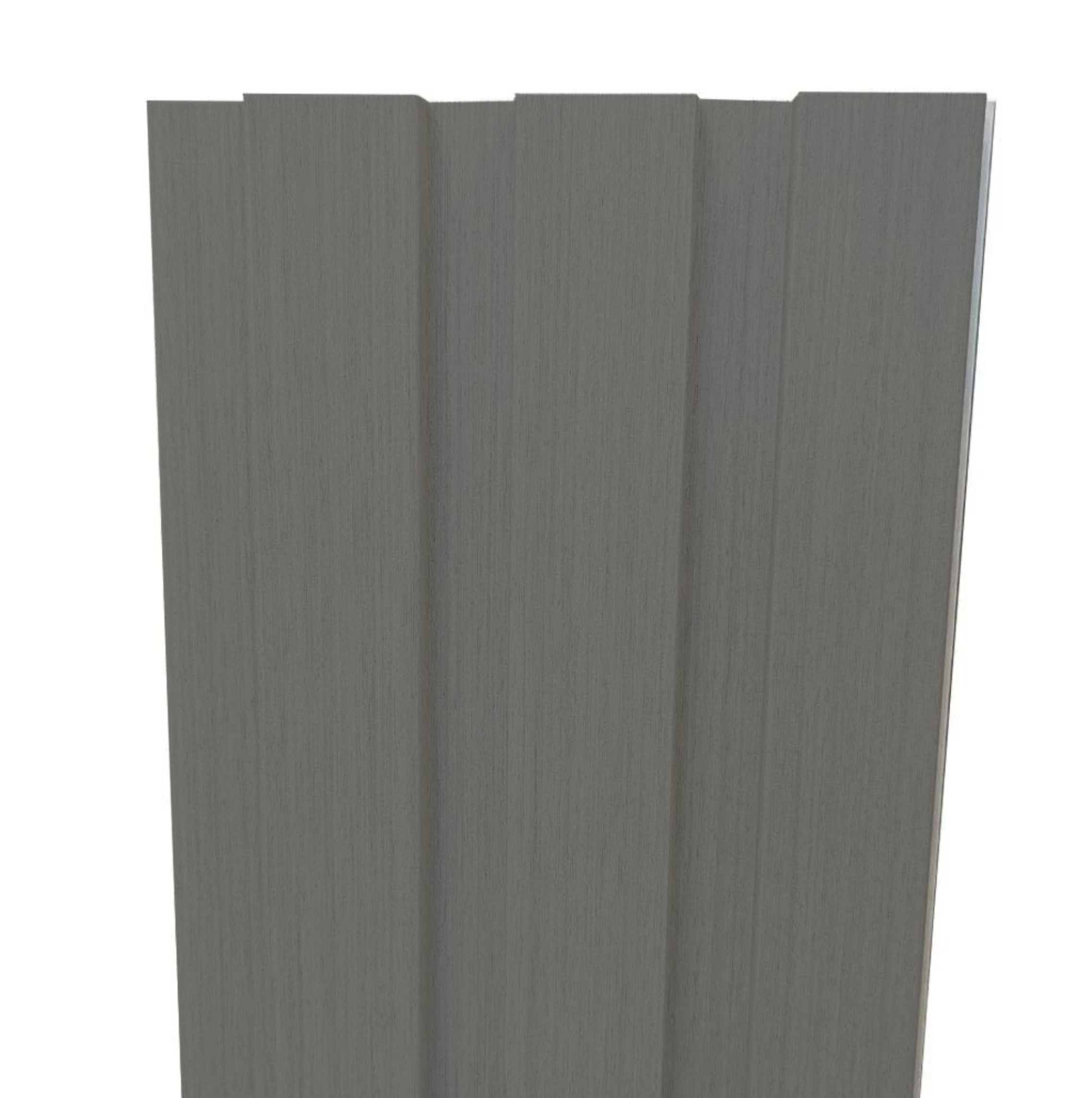 PVC Thermo-Slat Wall Panel - Smokey Grey