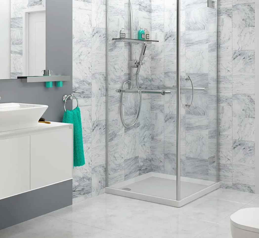 Vilo Tile Wall Panels - Winter Marble