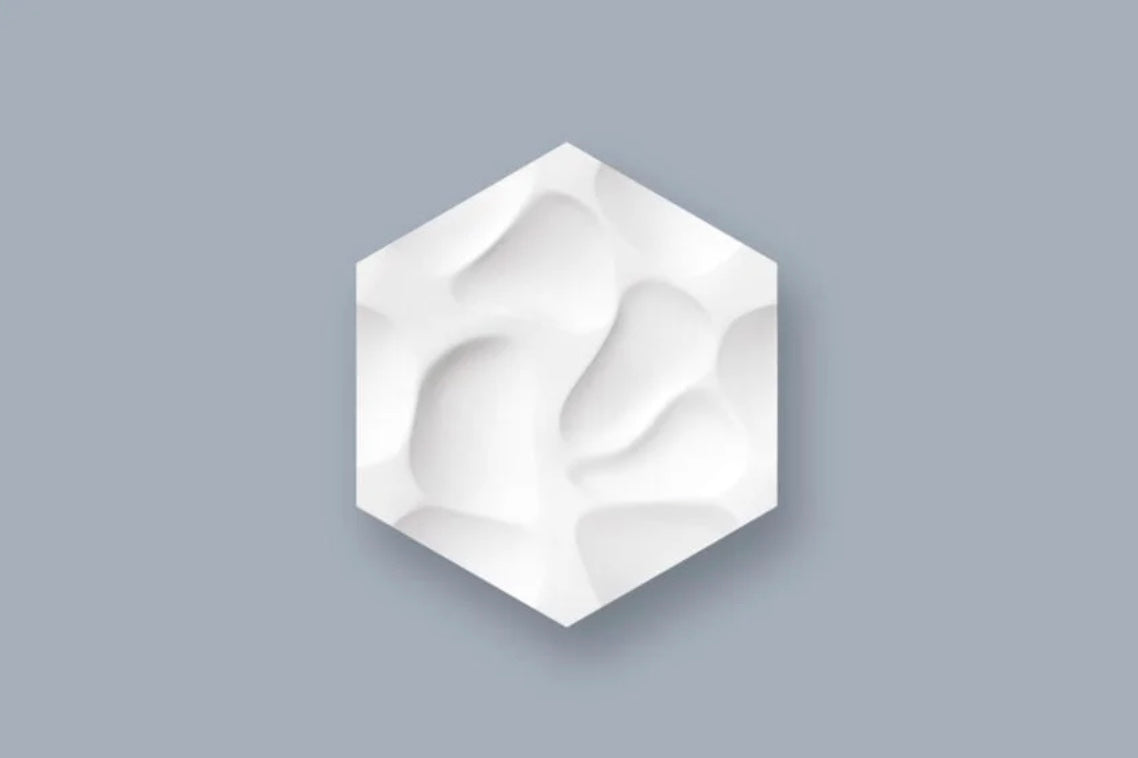 3D Wall Tiles - CORAL