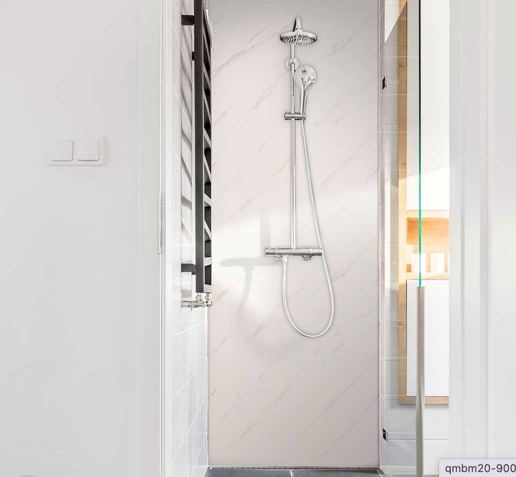 Maxi Shower Panel - Carrera White GLOSS|MATT