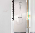 Maxi Shower Panel - Carrera White GLOSS|MATT