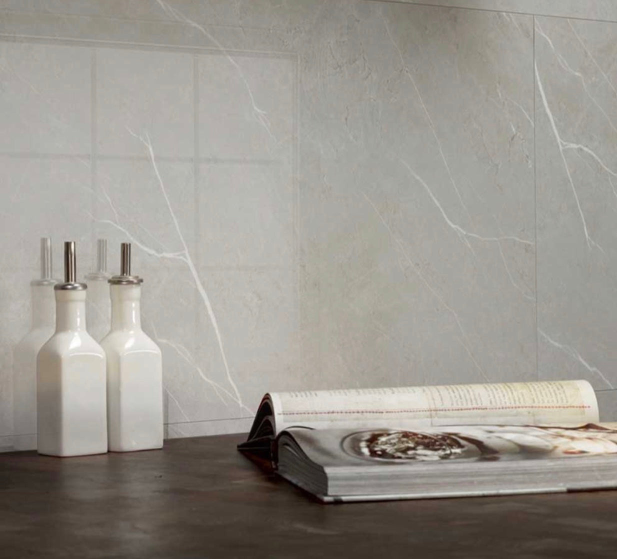 Dumwawall+ Wall Panels - Glossy Mirandela Tile