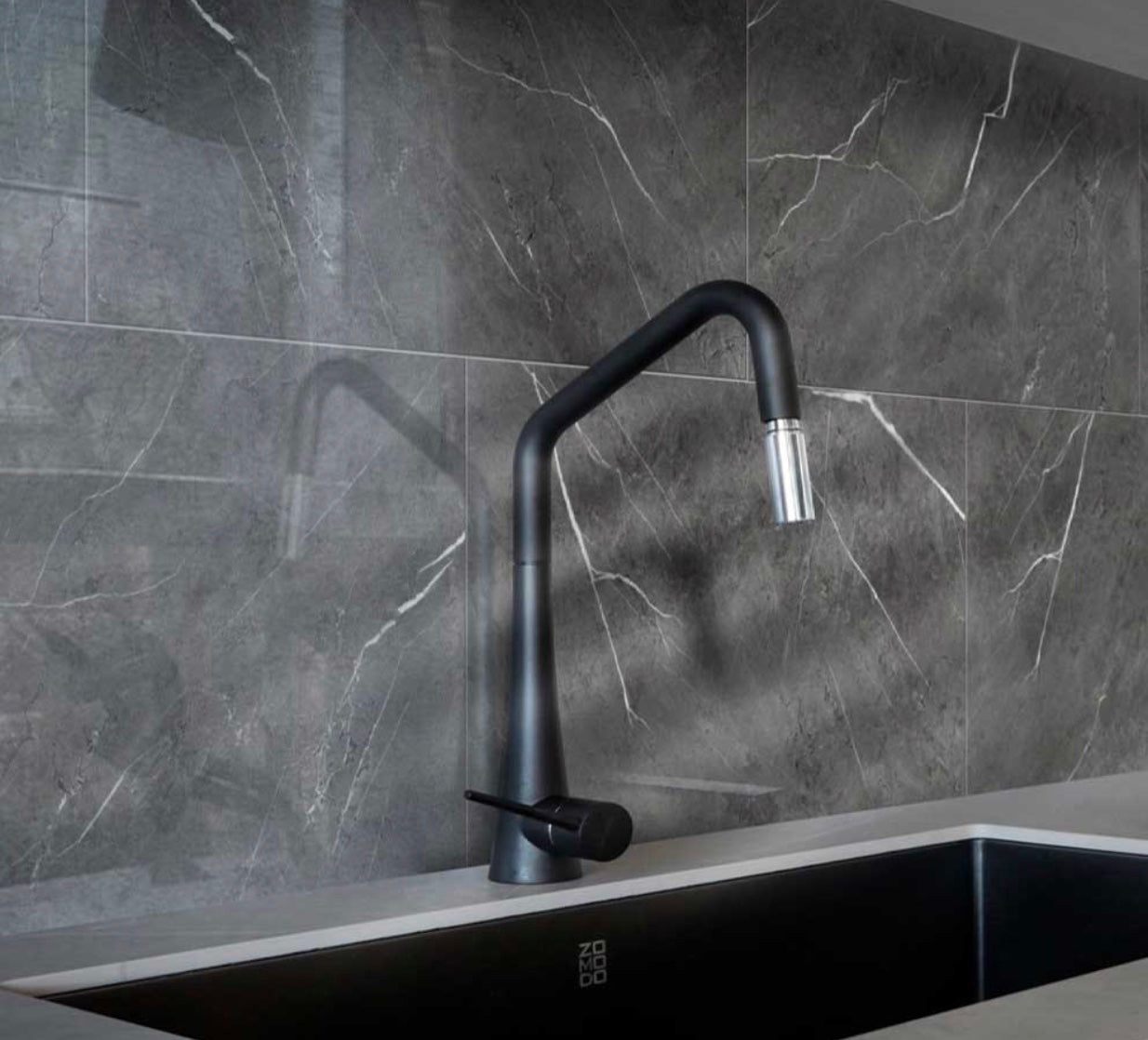 Dumwawall+ Wall Panels - Glossy Porto Tile