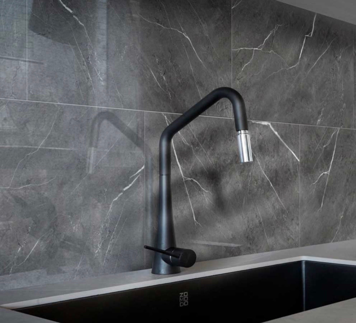 Dumwawall+ Wall Panels - Glossy Porto Tile