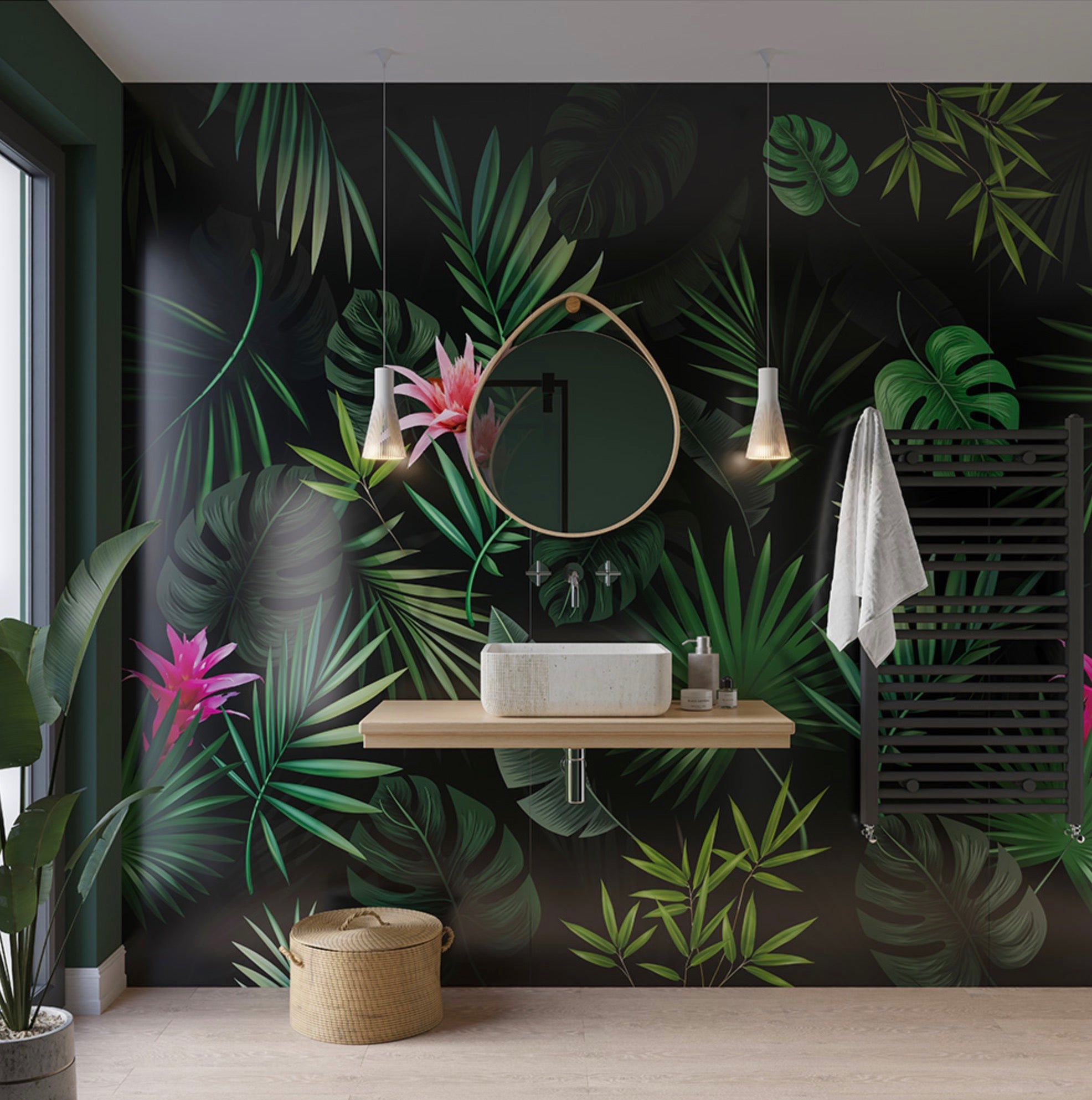 Showerwall Acrylic Prints & Images Collection  - Bromelia