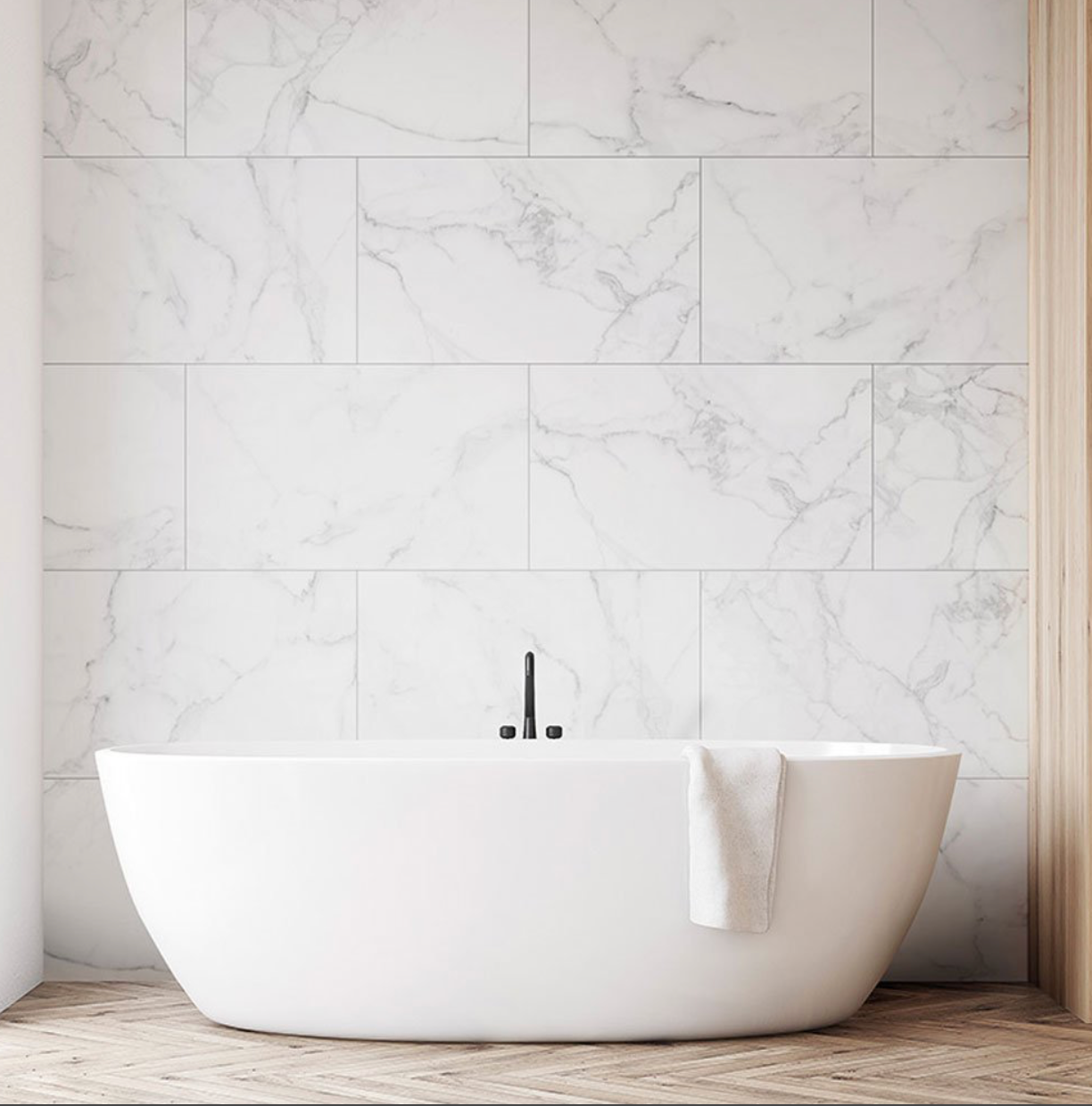 Dumawall+ Wall Panels - Calacatta Tile