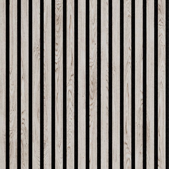 Feature Wall Slat Panel - Silver Oak