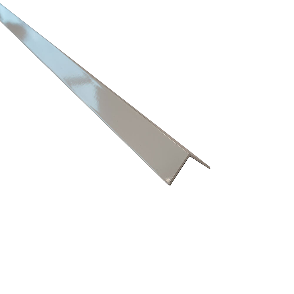 Metal External Angle Trim - White  20 x 20mm