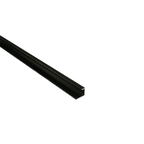 Maxi Shower Panel Plastic Trims - 10.5mm Black End Cap